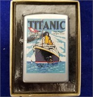 New Old Stock Titanic Zippo Lighter