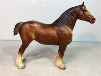 Vintage Breyer Clydesdale Horse, 9.5in X 11in