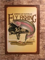 Fly Fishing Metal Art