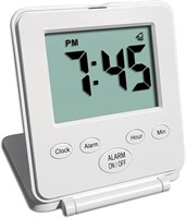 Travelwey Digital Travel Alarm Clock - No Bells, N