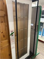 30" glass panel display door