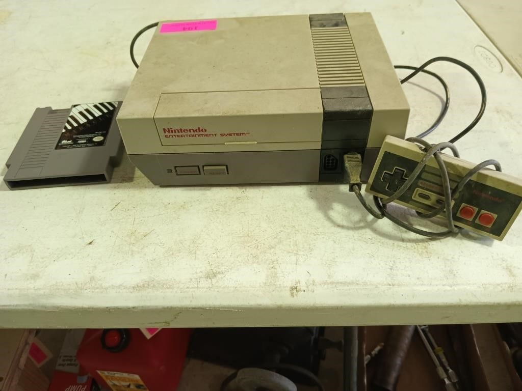 Nintendo entertainment center one game and One