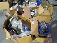 Assorted Motor Parts, Belts, Gears, Etc.-