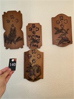 Wood Clock Faces