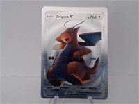 Pokemon Card Rare Silver Dragonite V