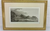 J. Webber and w. Byrne etching " A View of
