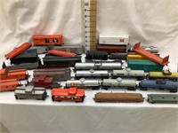 (34) HO Gauge Train Cars, Some Custom Made