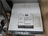 Box of 100mmx15 Degrees Plain Bend Qty 45