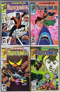 Nightcrawler #1-4 Marvel Comic Book Set