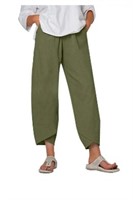 3XL Summer Plus Size Capri Pants for Women, Women'