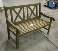 Wood Bench, Approx 48"x26"x38"
