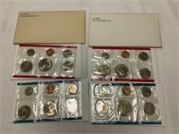 Two 1979 Uncirculated Coin Sets