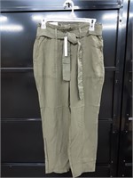 Social Standard high waist green pants small