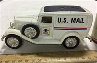 ERTL US Mail replica Ford 1932 delivery Van bank