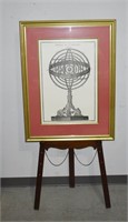 Sphere de Copernic Framed Print