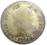 1791 30 Sol VG France