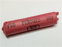 OF)  Roll of wheat pennies