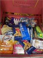 BOX OF SNACKS