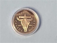 1892-1992 Regina Canada Dollar 249 50% Silver