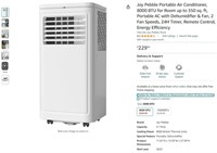 N2270 Portable Air Conditioner, 8000 BTU