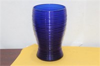 A Cobalt Blue Glass Cup