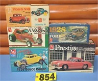 Group of vintage AMT models, AS-IS