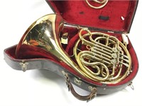 King French Horn w/ Case & Mouthpiece