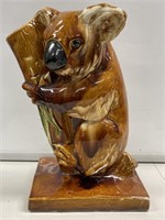 Glazed Bendigo Pottery KOALA Statue