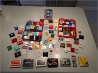 Large matchbook collection cards & Vegas items. No