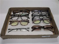 Eight nice pair of reading glasses