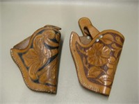Pair Of Hand Made Leather Gun Holsters