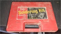 Weller soldering gun with case