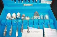 Community White Orchard Silverware set