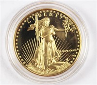 1986 PROOF $50 AMERICAN GOLD EAGLE