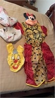Minnie mouse costume and dolls
