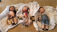 3 Little Pigs dolls