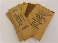 John Deere Manuals in Original Envelopes
