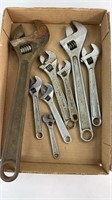 (8) CRESCENT WRENCHES