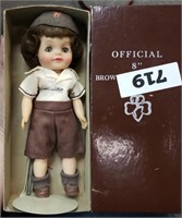 VTG OFFICIAL BROWNIE GIRL SCOUT DOLL