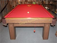 Snooker Table 109.5x59x32H Location/Basement