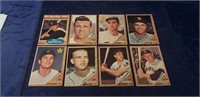 (8) 1962 Topps Baseball Cards