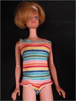 1965-67 blonde Midge doll with bendable