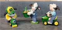 3 JOHN DEERE MARY'S MOO MOOS FIGURES