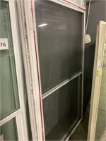 White Vinyl Double-Hung Window AS IS