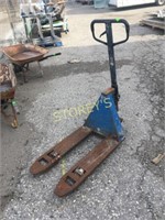 Blue Pallet Jack - Needs Paint