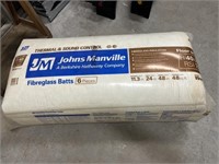 3 New Bags Johns Manville R40 24" Insulation - Ea