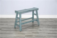 Sunny Design Counter Height Double Bench in Green