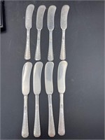 230 grams Sterling silver butter knives