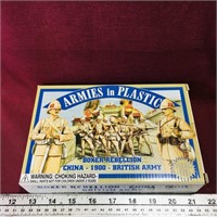 1900 Boxer Rebellion British Army Toy Soldiers Set