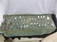 33 PC STERLING SILVER FLATWARE 36.30 TROY OZ.